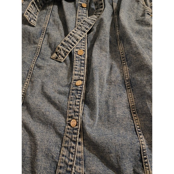 Gap Size 14 Sleeveless Denim Dress - Picture 3 of 6